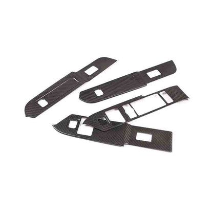 Real Dry Carbon Fiber Full Interior Trim Set For LR Defender 90 110 L663 20-23 163