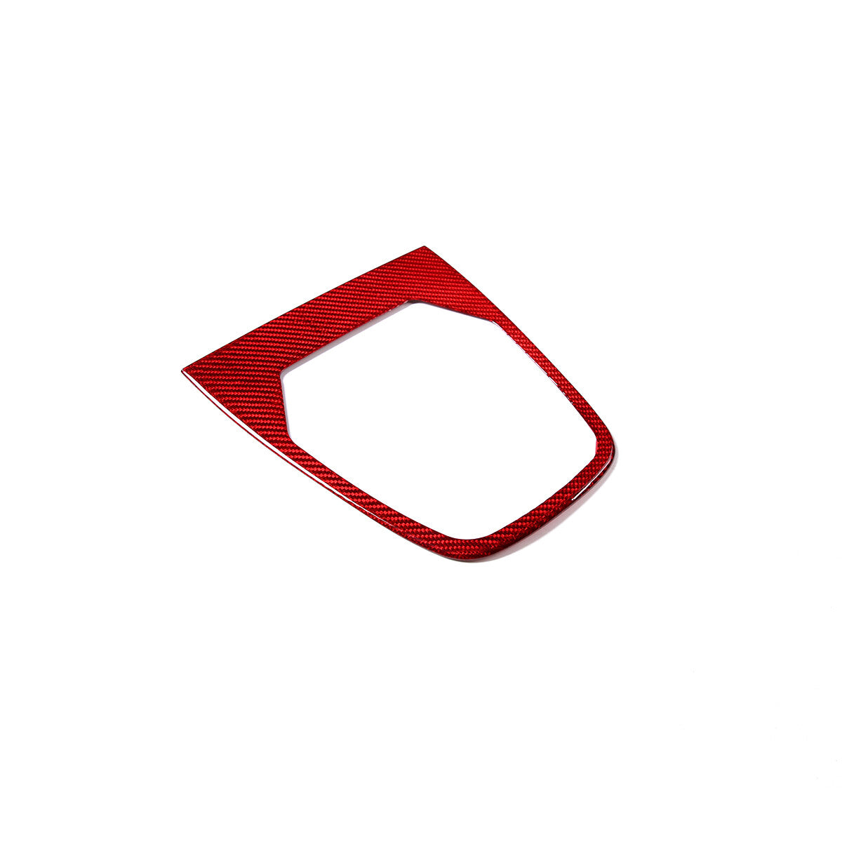 Red Real Carbon Fiber Interior Center Console Trim Set Kit For Subaru BRZ 22+ 181
