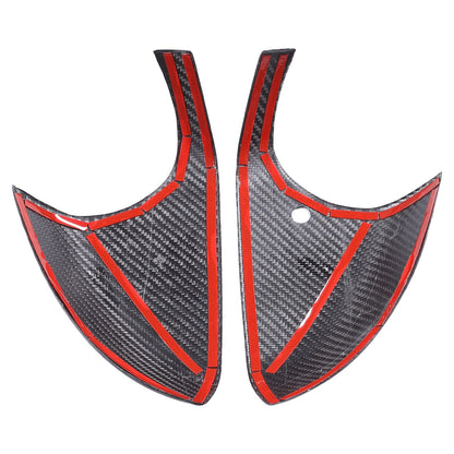 Real Carbon Fiber Exterior Rearview Mirror Base Trim For Lotus Emira 21-23 US 12