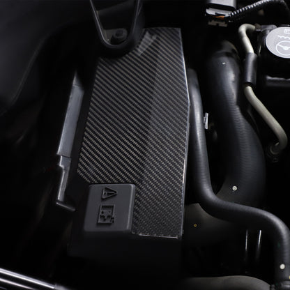 Real Dry Carbon Fiber Intake Manifold Cover Engine Set For Corvette C6 2005-13 17
