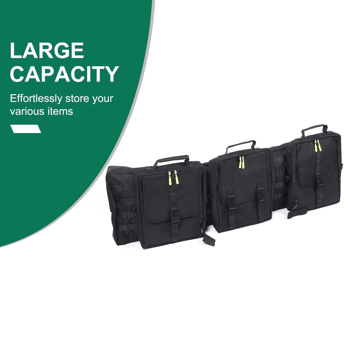 Trunk Rear Door Tailgate Hanging Storage Bag Tray For Toyota FJ Cruiser 2007-21 14