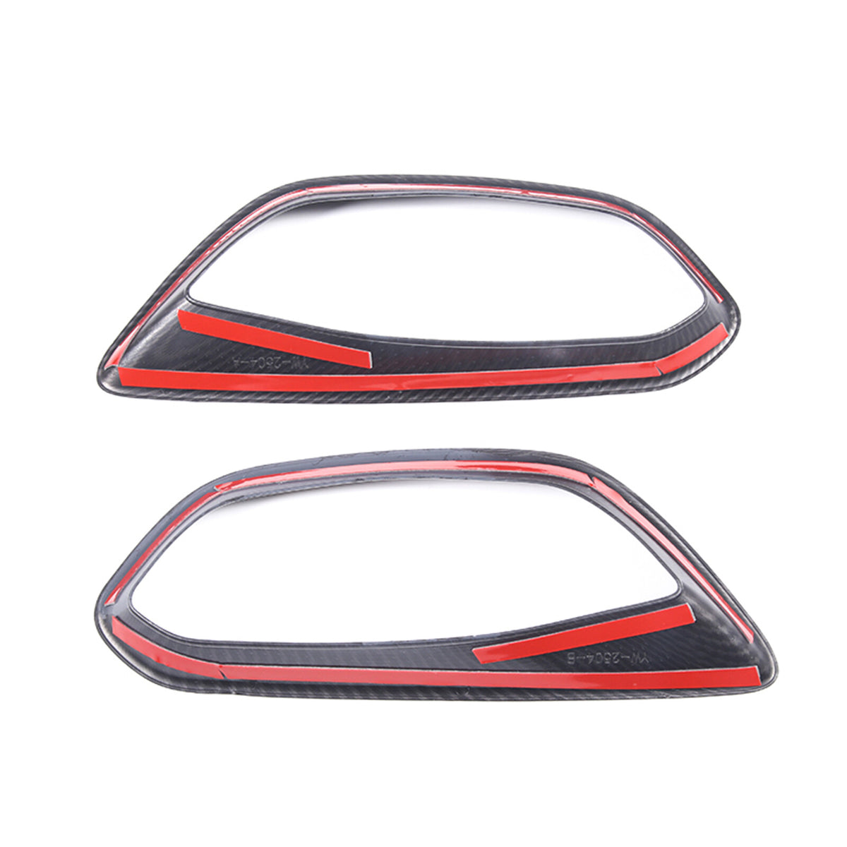 ABS Carbon Fiber Full set Center Console Frame Decor Trim Cover for Corvette C8 18