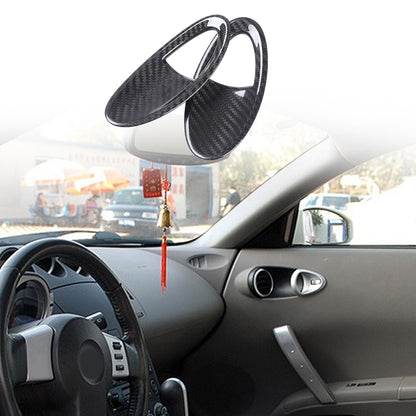 Real Carbon Fiber Side Air Vent Cover Trim For Nissan 350Z Z33 2003-2006 1