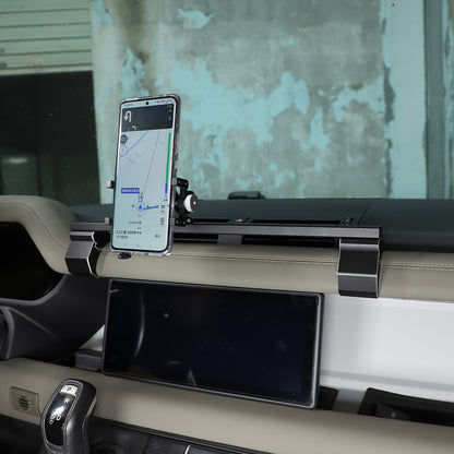 Cradle Holder Car Dashboard Mount Stand For Land Rover Defender 90 110 2020-23 11