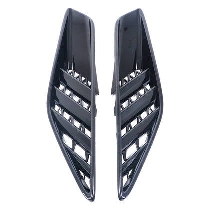 Piano Black ABS Rear Fender Air Intake Frame Trim For Corvette C7 2014-2019 US 3