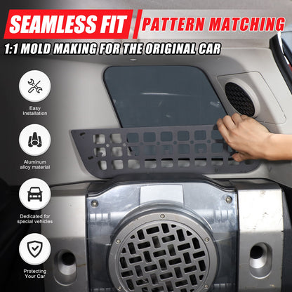 Trunk Left & Right Side Window Storage Molle Panel For Toyota FJ Cruiser 07-21 18