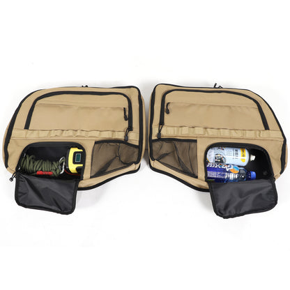 Tailgate Rear Door Cargo Trunk Storage Bag Organizer For LR Defender 2020-24 17