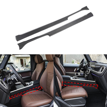Real Carbon Fiber Center Gear Shift Side Trim For Benz G-Class W463 2019-24 12