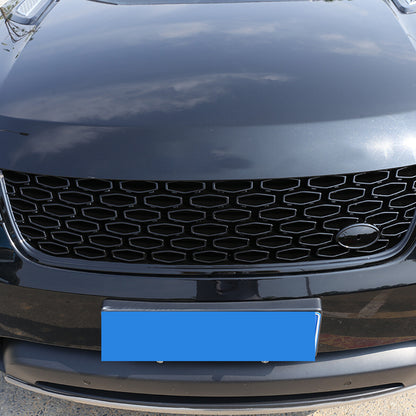 Dynamic Black Front Grille Side Fender Kit For Land Rover Discovery 5 L462 2017+ 12