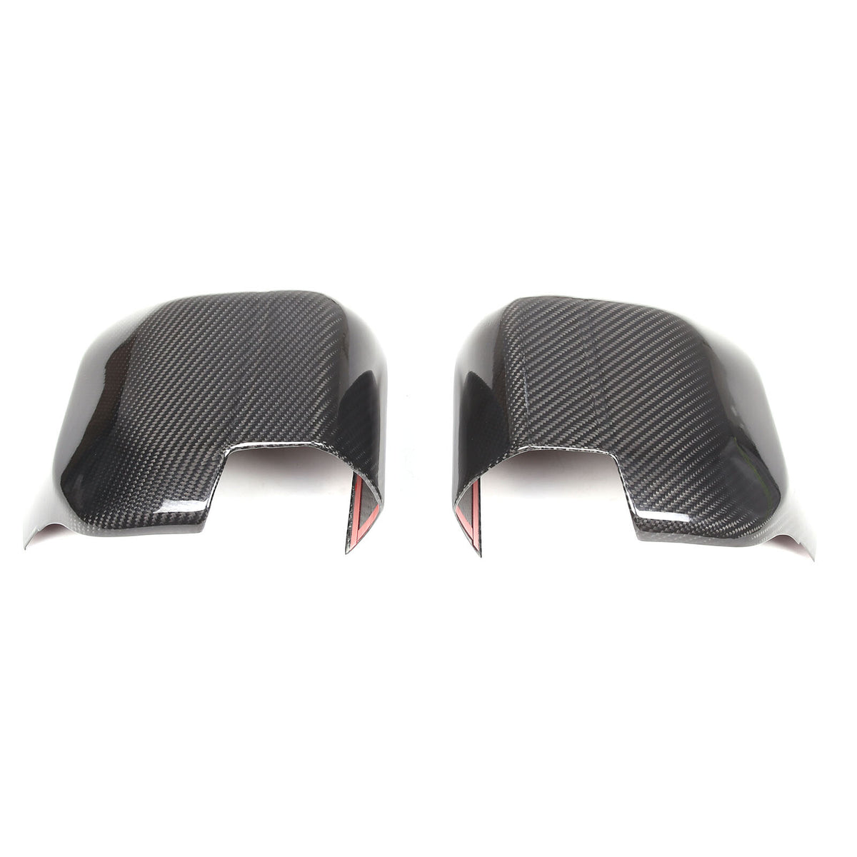 Real Carbon Fiber Rearview Mirror Cover Trim For Land Rover Defender L663 20-25 20
