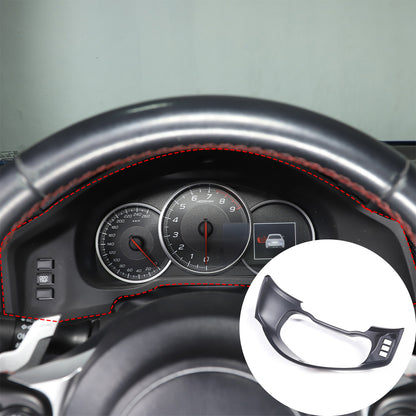Matte Black Car Dashboard Panel Frame Cover Trim For 2012-2020 Subaru BRZ 4