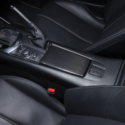 Real Carbon Fiber Armrest Console Box Cover Trim For Mazda MX-5 Miata 16-24 US 9