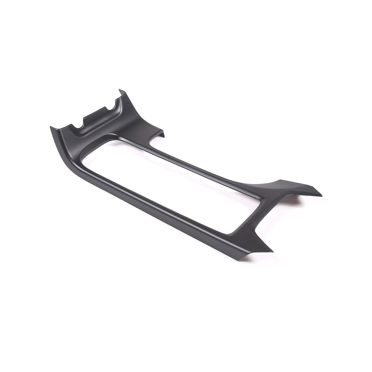 Matte Black Center Console Gear Shift Cup Holder Trim for Subaru WRX VB MT 22-24 3