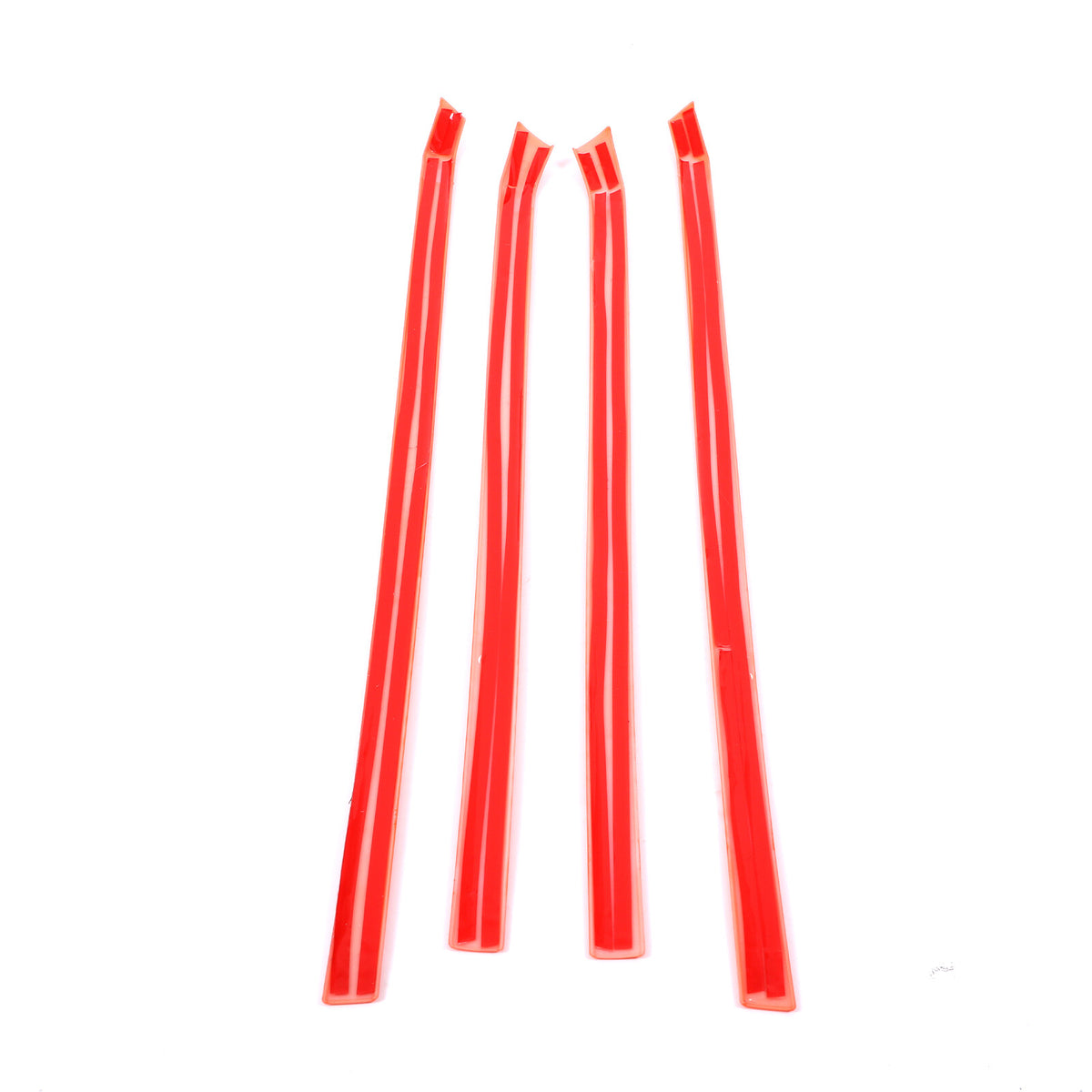 Orange ABS Interior Inner Door Panel Trim Strip For Toyota Tacoma 2024+ 12