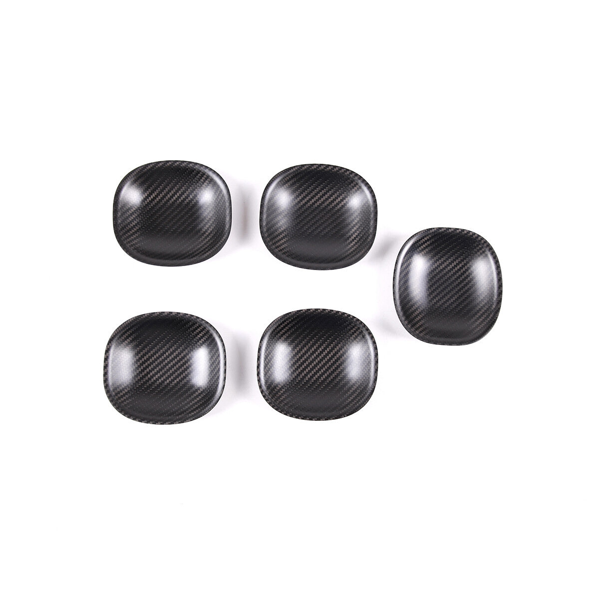 Exterior carbon fiber Door Handle Bowl Cover Trim For Benz G Class 19-20 11