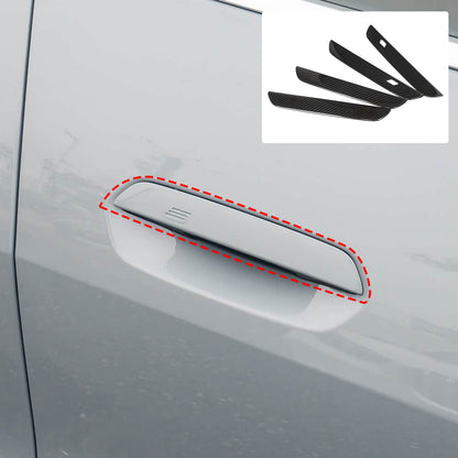 Real Carbon Fiber Outer Door Handle Trim For BMW 4 series G23 430i 440i 2022-23 14