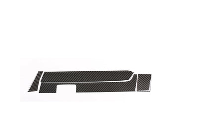 Real Carbon Fiber Co-pilot Central Control Panel Trim For Toyota Tacoma 15-20 4