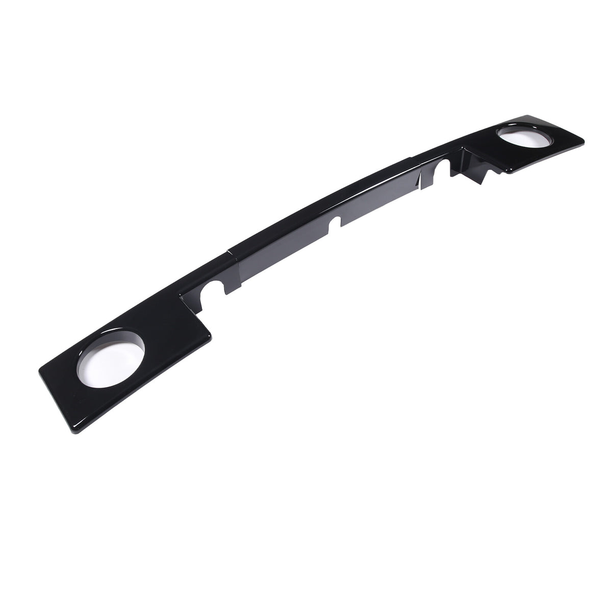 Replace Glossy Piano Black Front Bumper Lower Trim Cover For Hummer H2 2003-2009 6