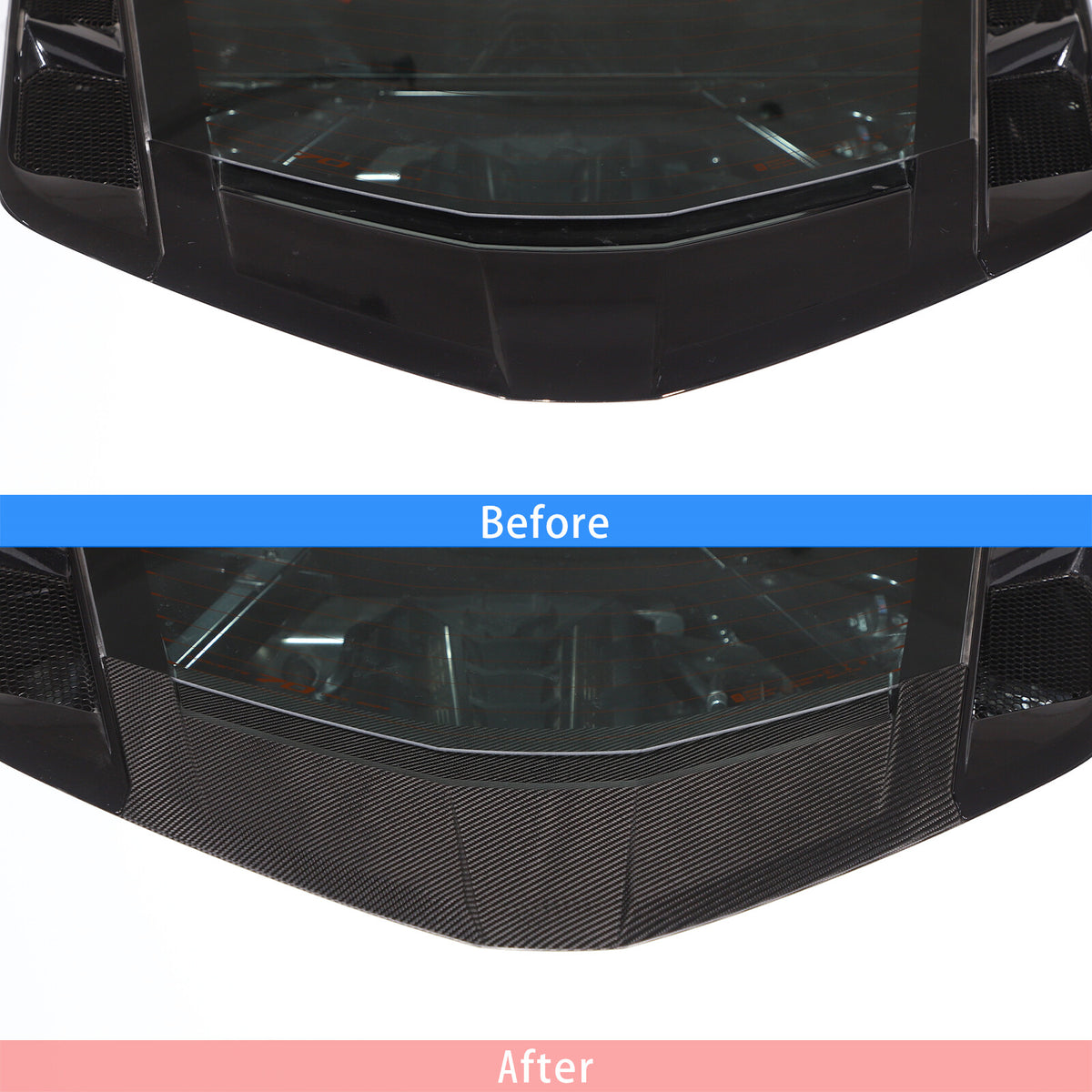 Real Carbon Fiber Full Exterior Set Decor Cover Trim Kit For Corvette C8 2020-26 37