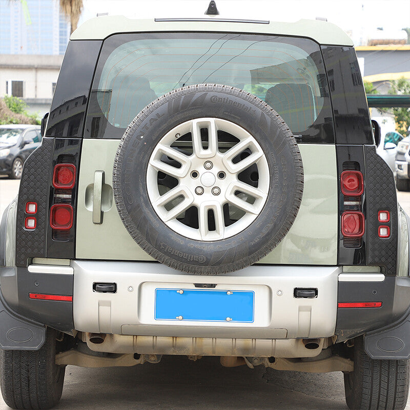 Rear Tail Light Cover Trim For Land Rover Defender 90 110 2020-23 Gloss Black US 10