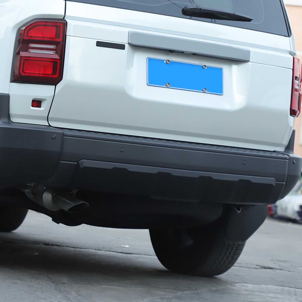 Matte Black Rear Bumper Spoiler Guard For Toyota Land Cruiser LC250 24+ 4