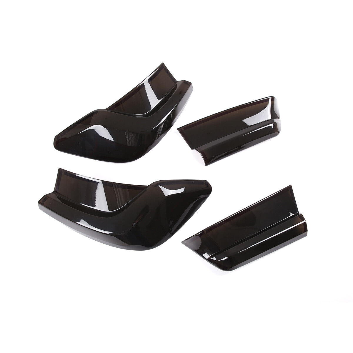 ABS Smoked Black Tail Light Lamp Cover Guard Trim For BMW 3 Series 20-22 4