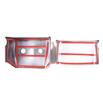 Matte Black ABS Steering Wheel Base Trim Cover For Jaguar F-TYPE 2013-2024 10