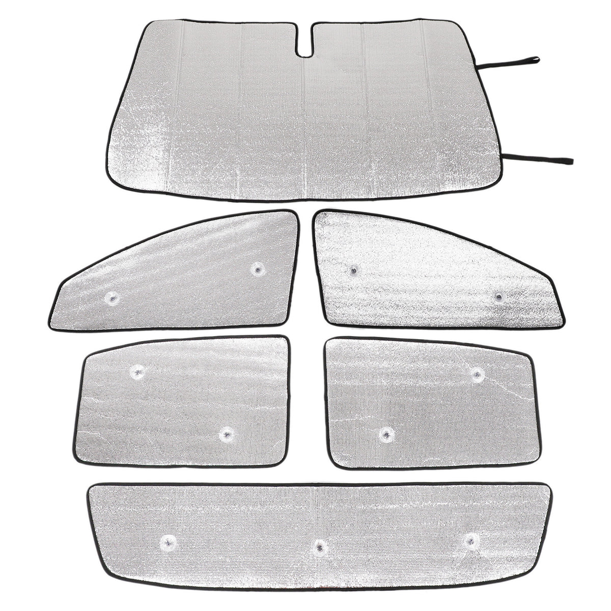 6PCS Windshield Sunshade Front Window Sun Shade Visor For Ford Ranger 2015-21 US 22