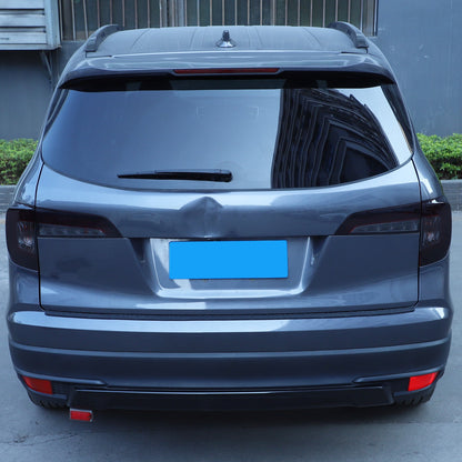 External Rear Bumper Guard Protector Trim For Honda Pilot 2016-2022 US 7