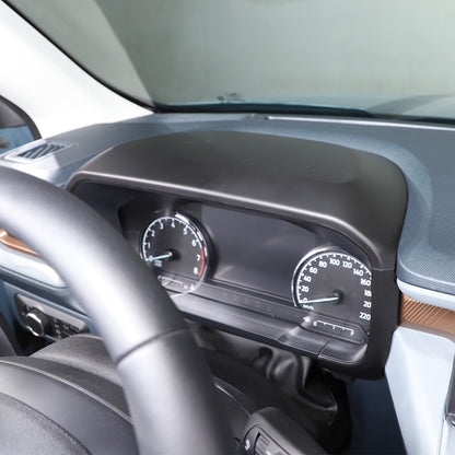 For Ford Maverick 2022 Central Control Dashboard Trim Cover ABS Matte Black 8