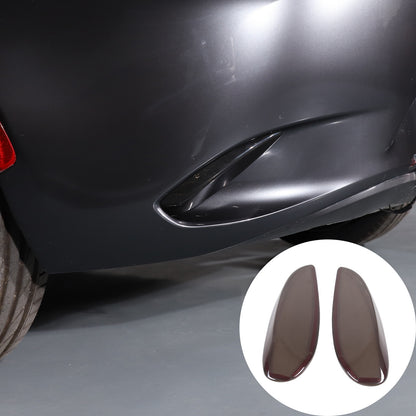 Smoked Black Rear Bumper Fog Light Lamp Trim Cover For Mazda MX-5 Miata 2016-23 13