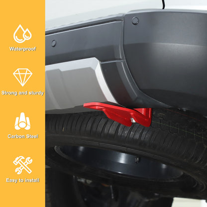 Red Rear Bumper Right Side Tow Hook For Toyota Land Cruiser Prado LC250 2024+ 21