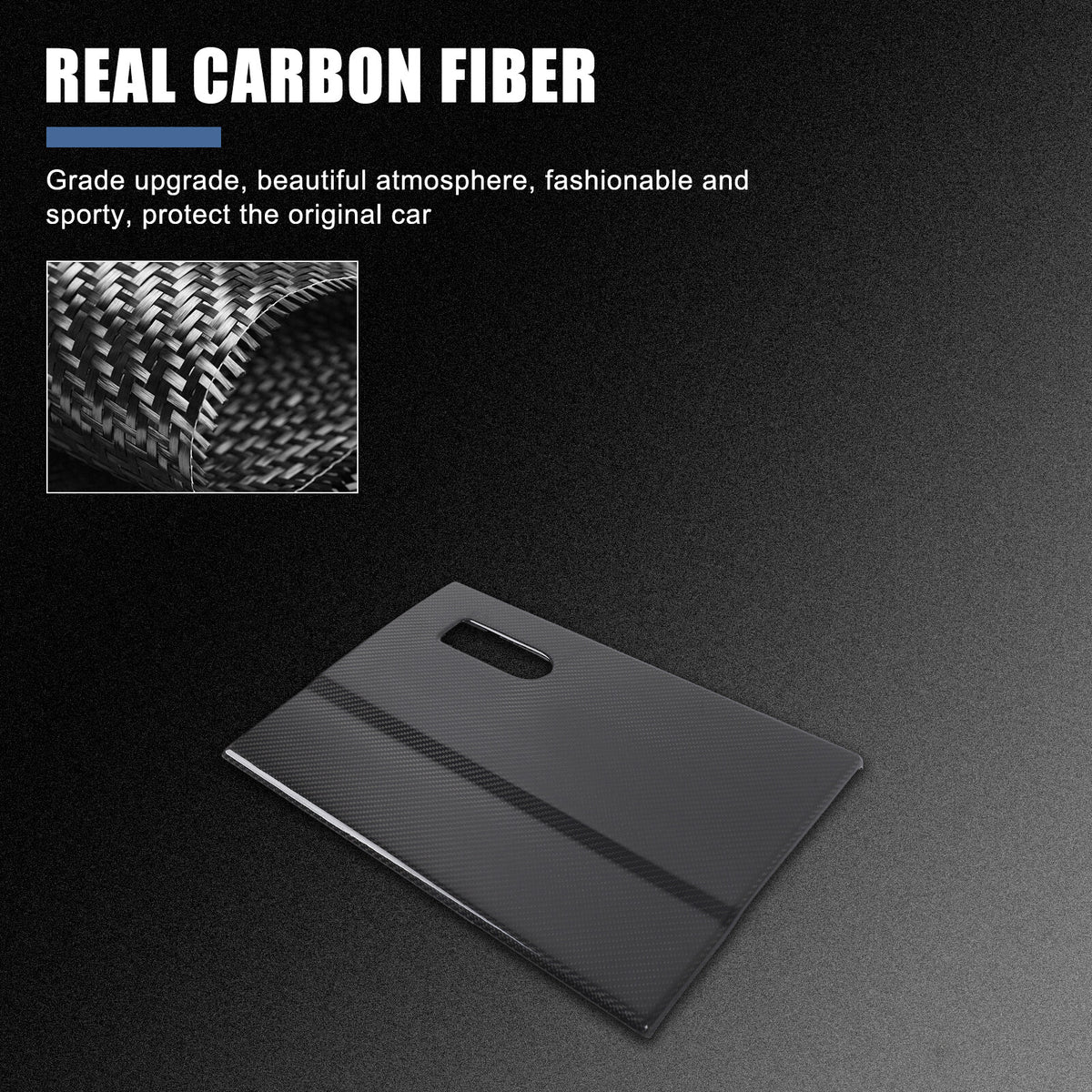 Real Carbon Fiber Glove Box Panel Cover Trim For Benz G-Class G500 W465 2025+ 6