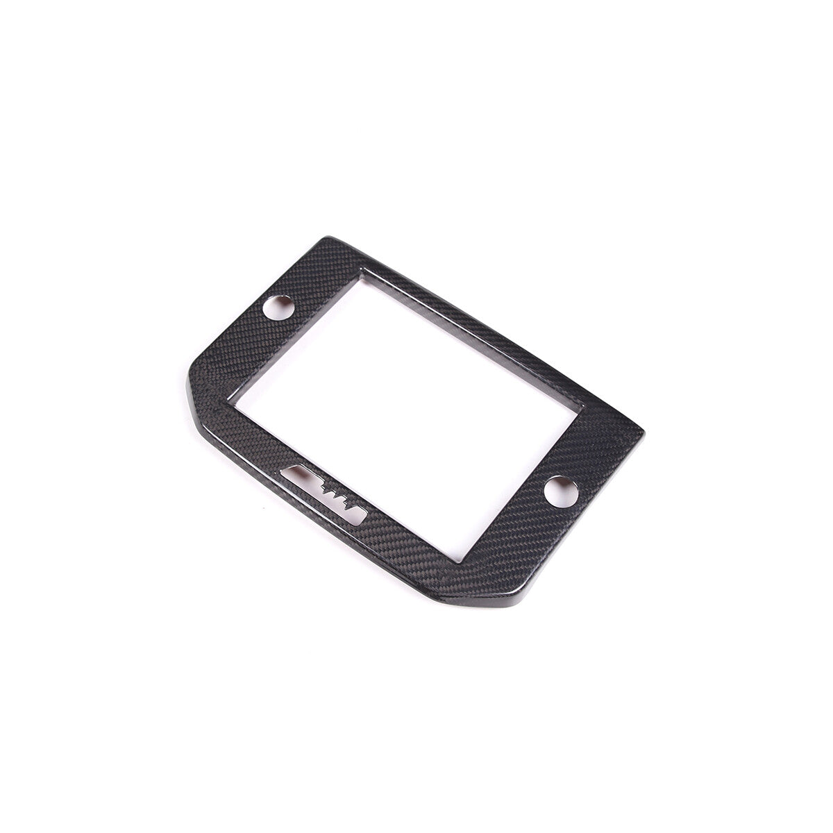 Real Carbon Fiber GPS Navigation Panel Cover Trim For Maserati Ghibli 2014-2015 5
