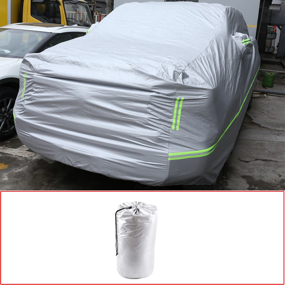 Full Car Cover Outdoor Waterproof Sun Heat Resistant For Toyota Tundra 2007-2021 16