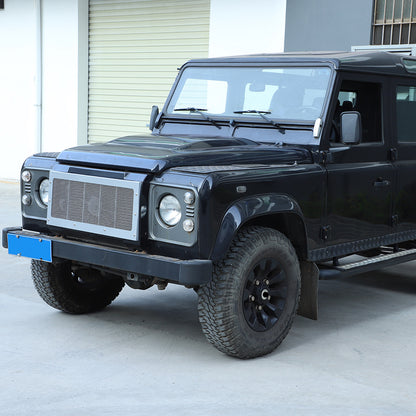 Front Grille Insect Screening Mesh Net Cover Kit For Land Rover Defender 2008-19 5