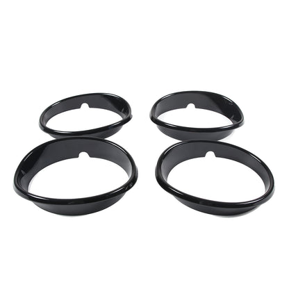 Gloss Black Tail Light Surround Trim Ring For Corvette C6 2005-2013 14