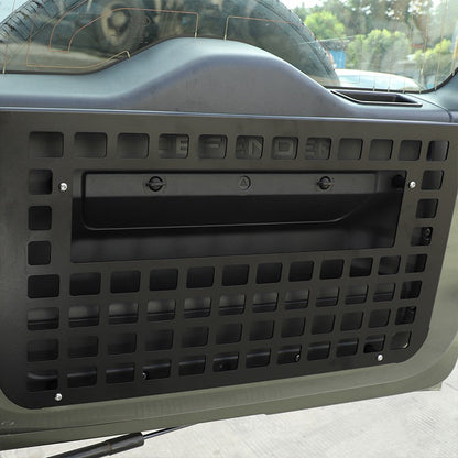 Rear Door Tailgate Table Storage Shelf Molle Panel For LR Defender L316 20+ 4