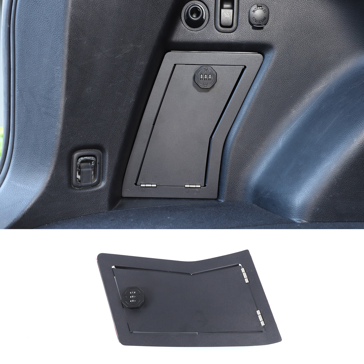Rear Trunk Side Vault Safe Storage Lock Box For Subaru Forester 4th SJ 13-18 9