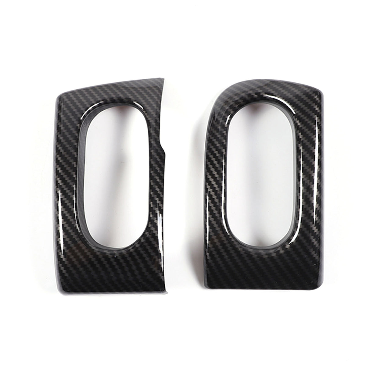 ABS Carbon Fiber Center Console Interior Trim Cover Full Set Kit For Corvette C6 - Styles 6-10 23