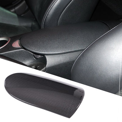 Real Carbon Fiber Center Console Armrest Box Cover For Nissan 370Z Z34 2009-2020 15
