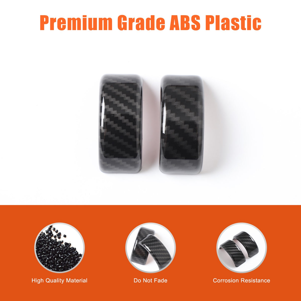 Carbon Fiber ABS Interior Full Decor Cover Trim Kit For Corvette C8 2020-2025 - Styles 51-55 71