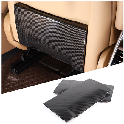 ABS Carbon Fiber Seat Back Anti-kick Panel Trim Cover For Range Rover Sport 2023 1