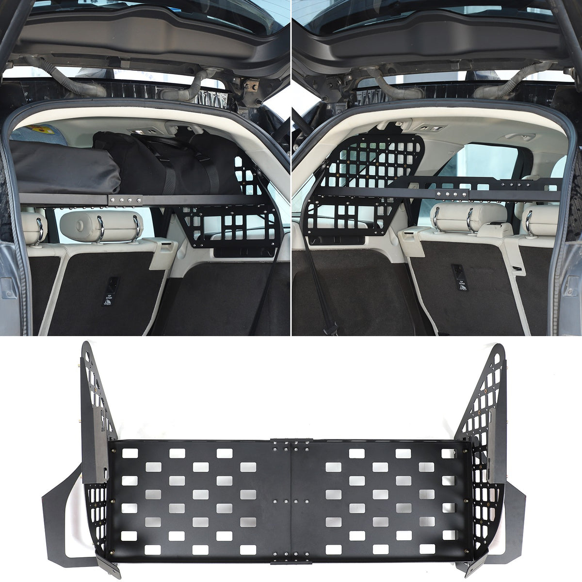 Trunk Side Storage Layered Rack Molle Panel For Land Rover Discovery 5 L462 17+ 3