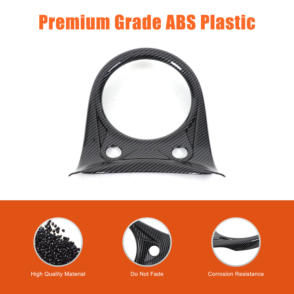 ABS Carbon Center Gear Shift Panel trim Cover For Nissan 370Z Z34 MT 09-20 US 3