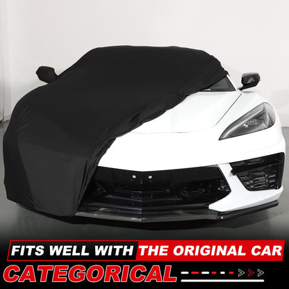 Car Protection Cover Waterproof Sun UV Snow Resistant For Corvette C8 2020+ 12