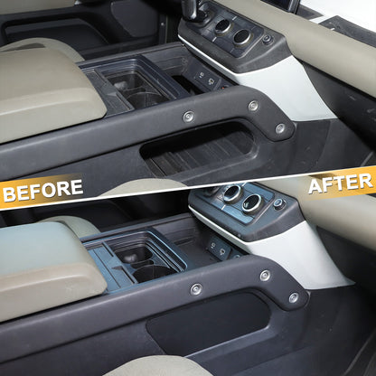 Aluminum Alloy Center Console Lower Safe Box For LR Defender L663 2020-2024 19