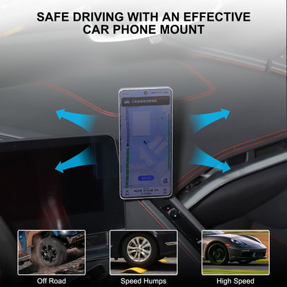 Magnetic Center Console Phone Mount Bracket For Corvette C8 2020-2025 17