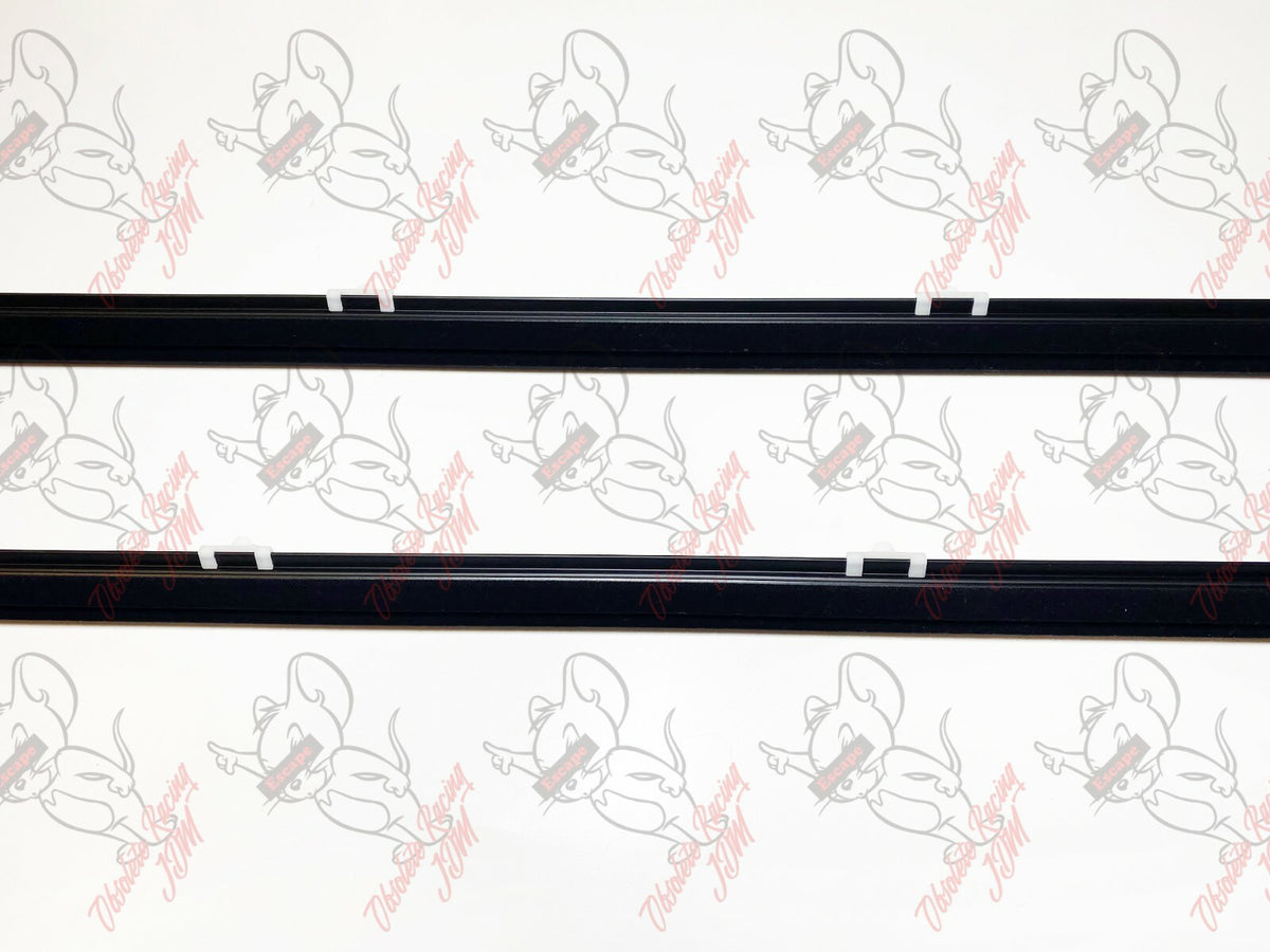 HONDA GENUINE CIVIC EG6 EG4 Window Door Molding Weather Strip Outer Pair Set OEM 8