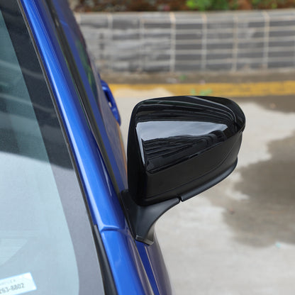 Glossy Piano Black Exterior Door Handle Window Louver Trim For Subaru WRX 22-25 2